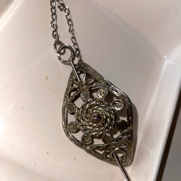 Antique vintage hair clip